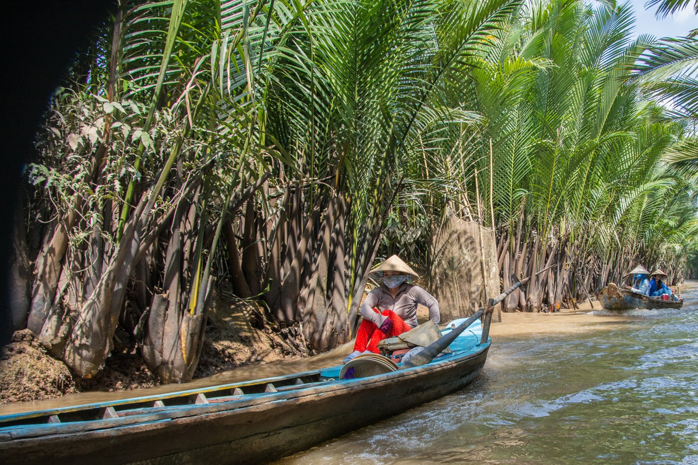 Mekong Delta river scenery